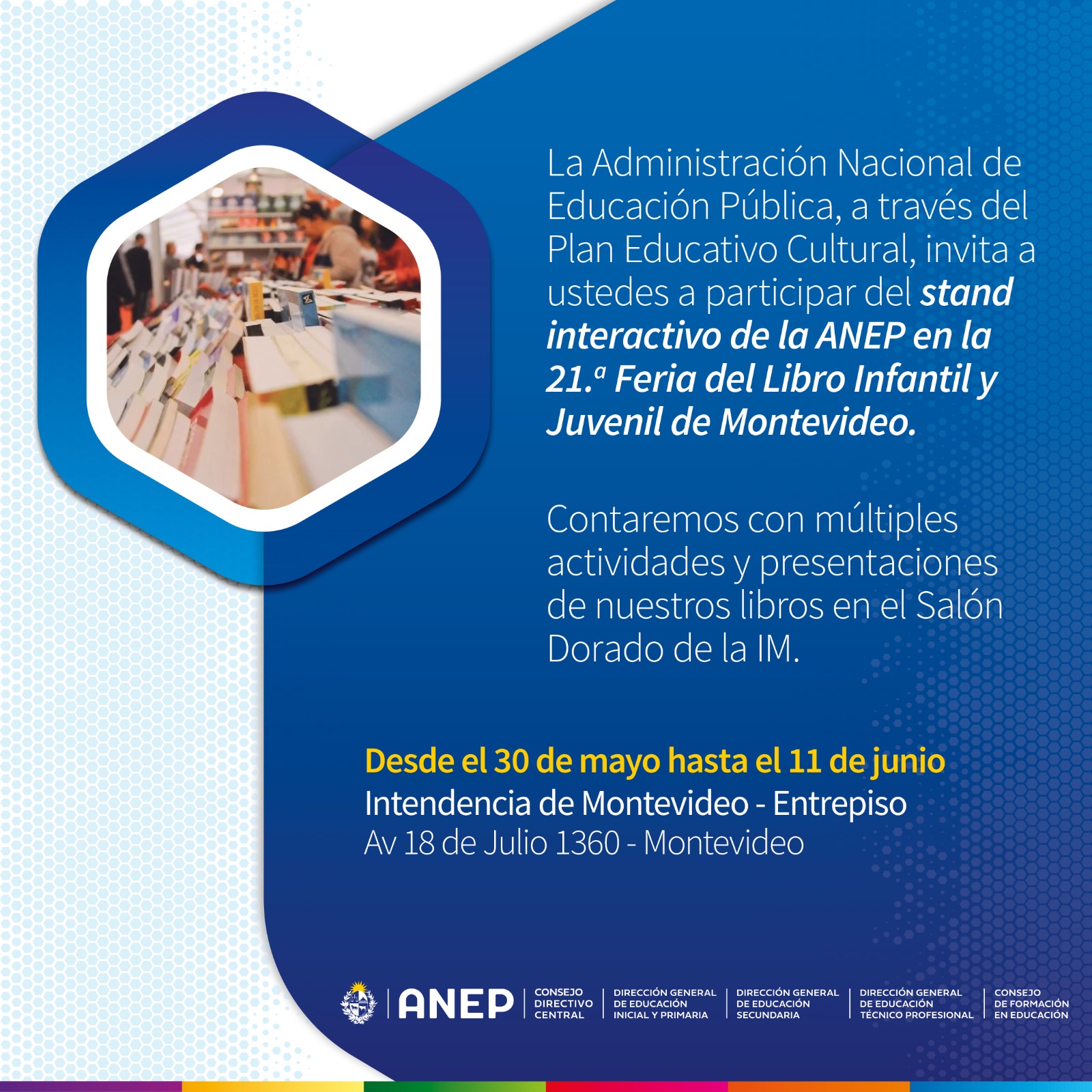 ANEP Feria del libro
