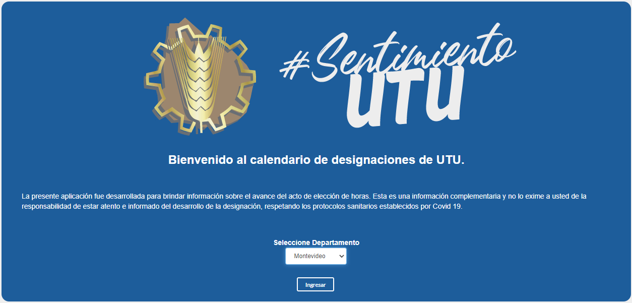 calendario designaciones