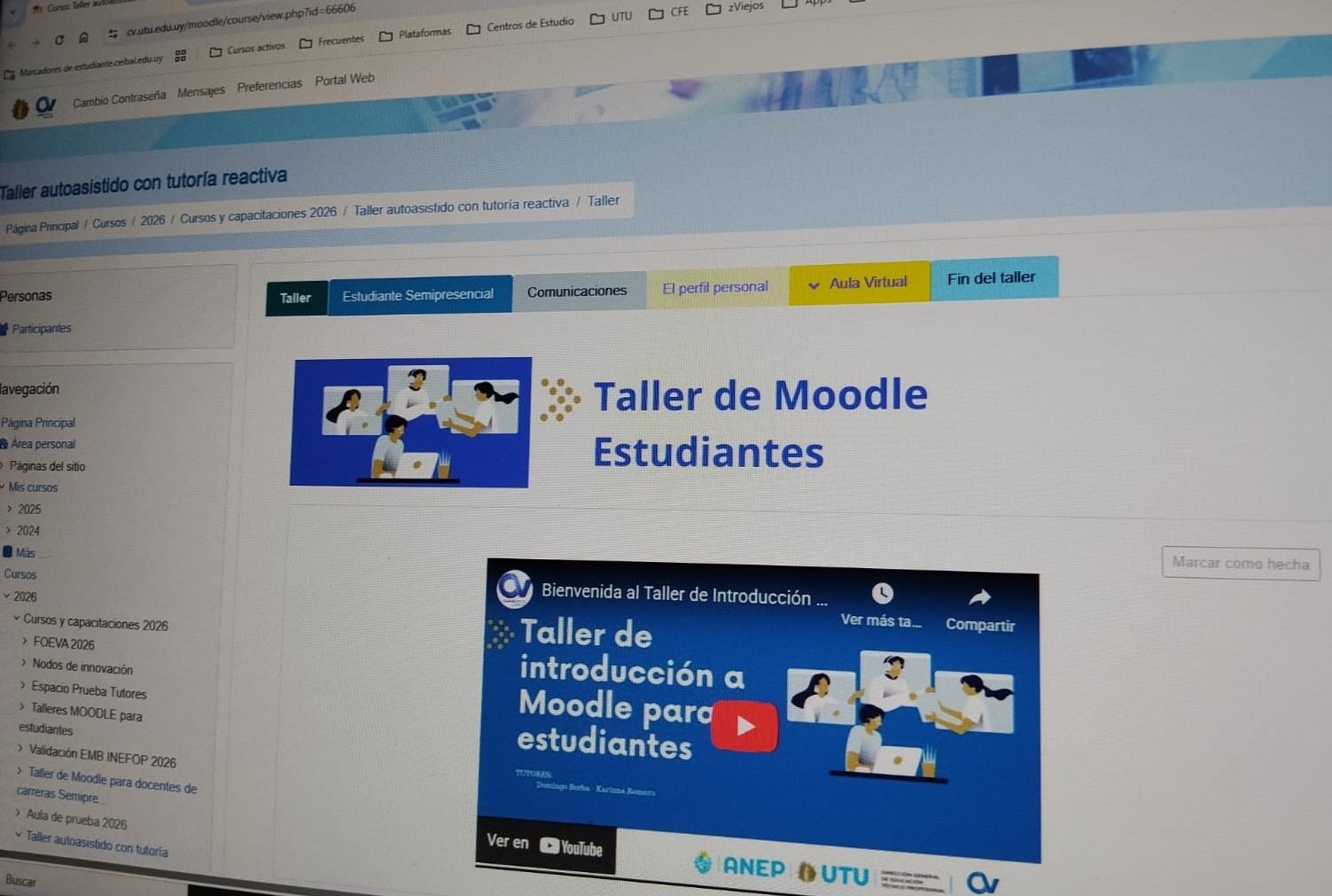Plataforma Moodle